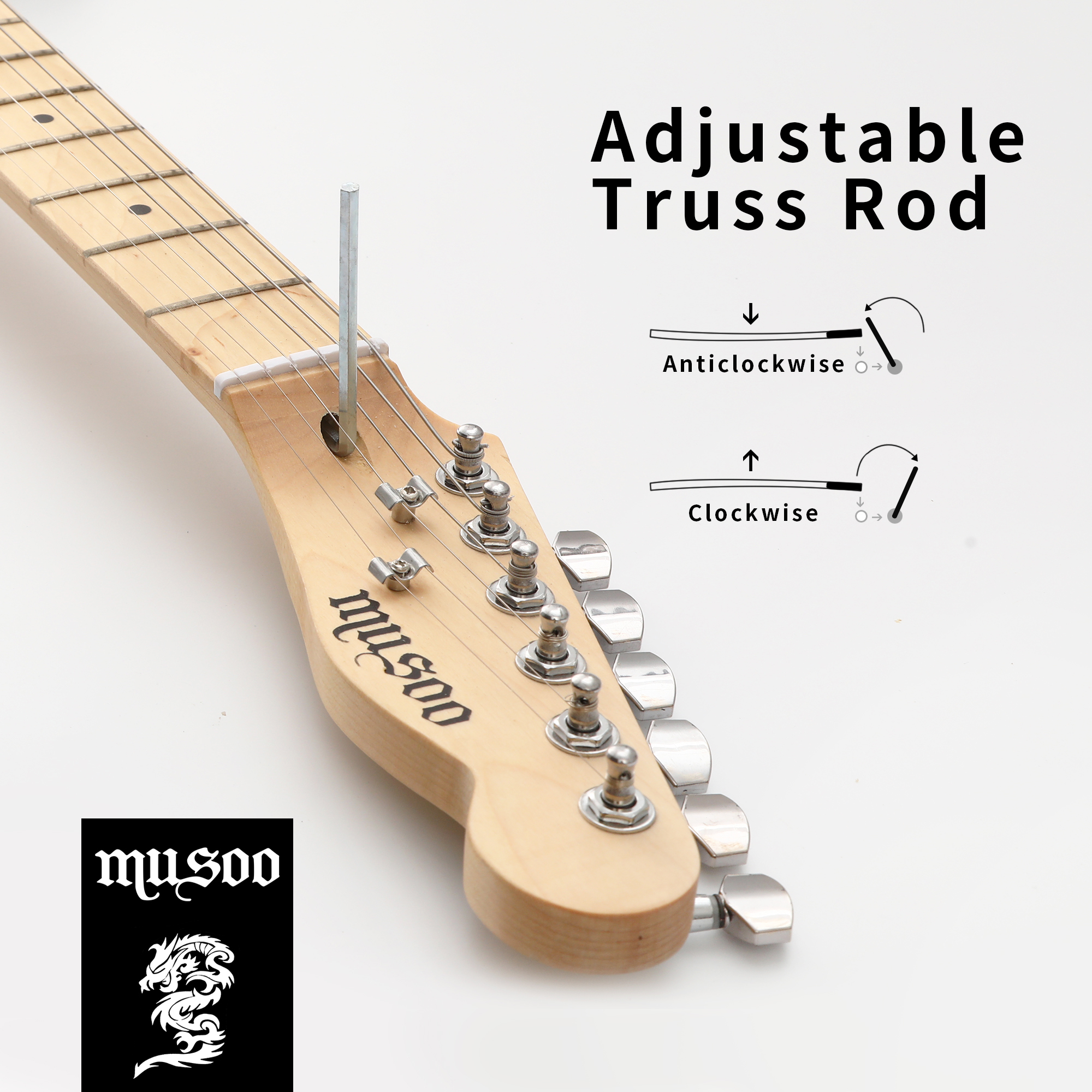 Musoo Electric Resonator Guitar TL Style(ETL 01)