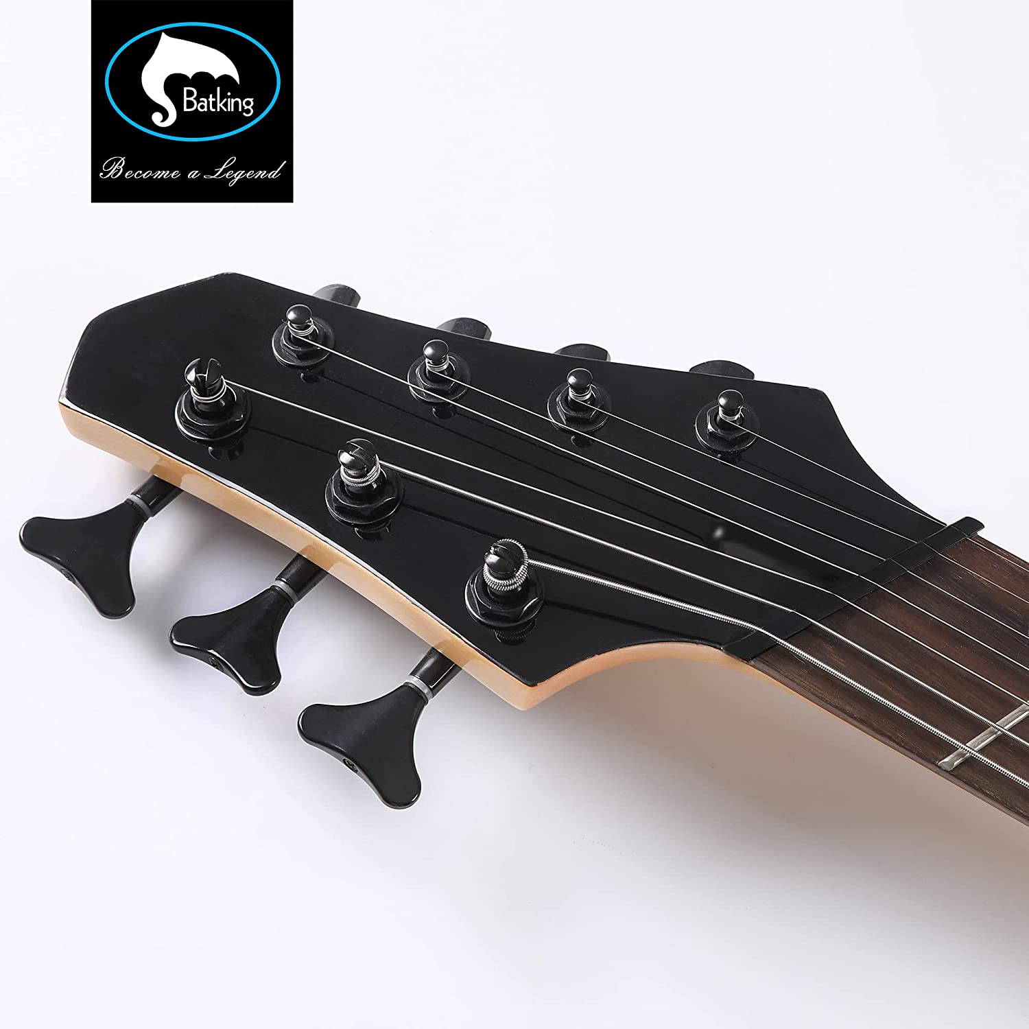 Batking Fanned Fret 7 strings 3 bass strings 4 guitar strings Electric Guitar(EFF07)