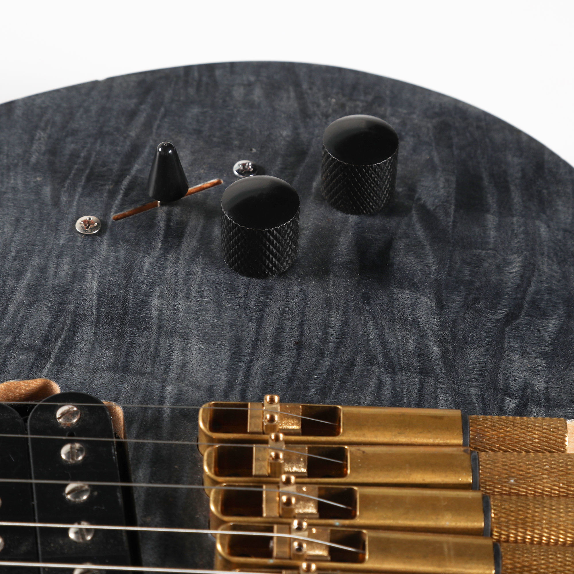 Batking 7 String Fanned Fret Headless Electric Travel Guitar with Multiscale Birdeyes Fingerboard Of Luminous Inlay(HF13)