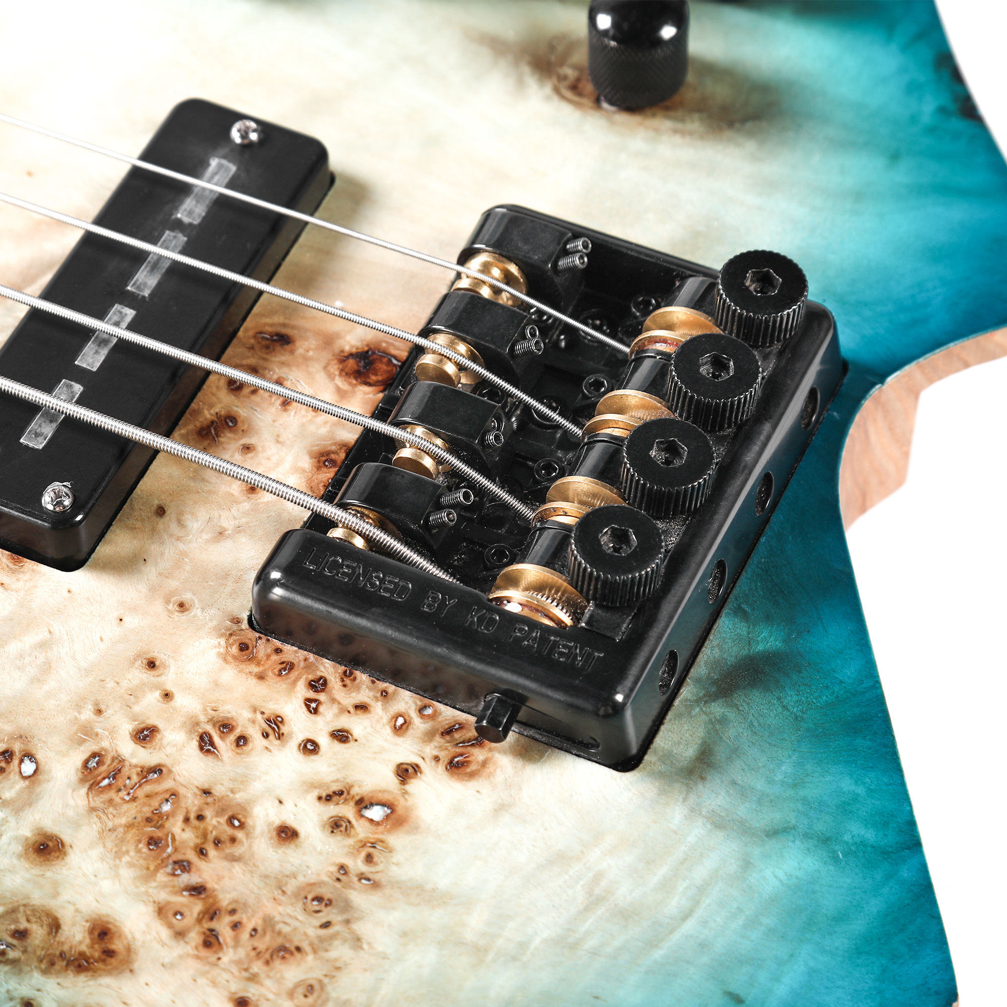 Batking 4 string headless electric bass guitar of stringed instruments with custom left handed(EHB 01)