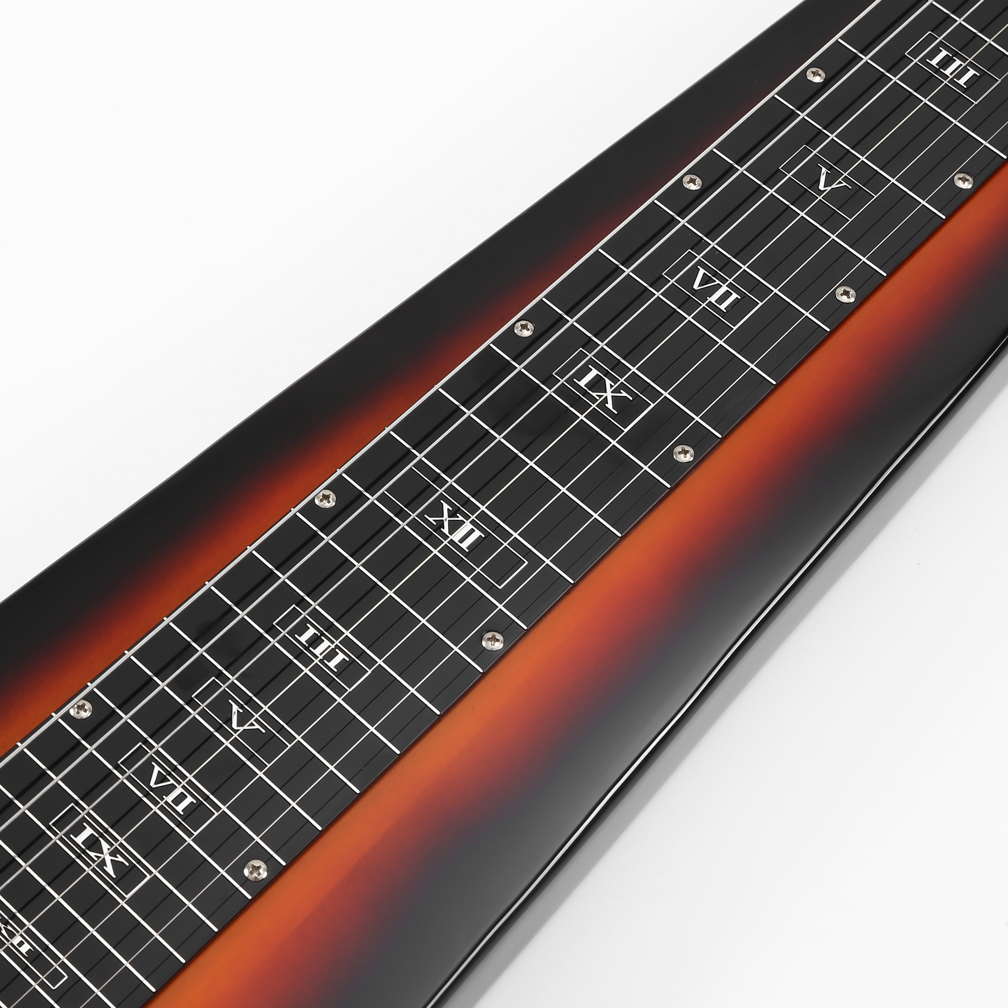 6 STRING SUNBURST ELECTRIC LAP STEEL GUITAR(LAP03)