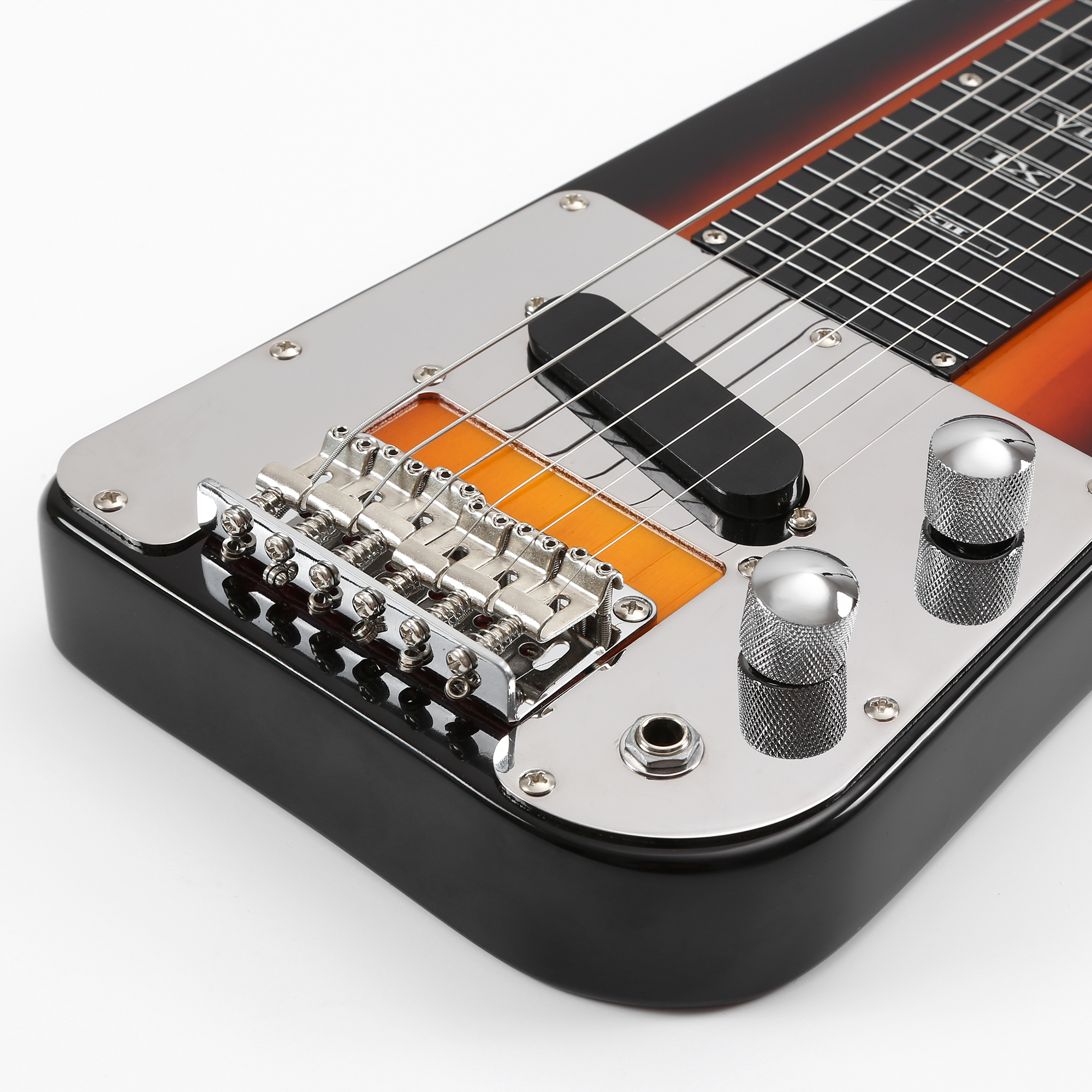 6 STRING SUNBURST ELECTRIC LAP STEEL GUITAR(LAP03)