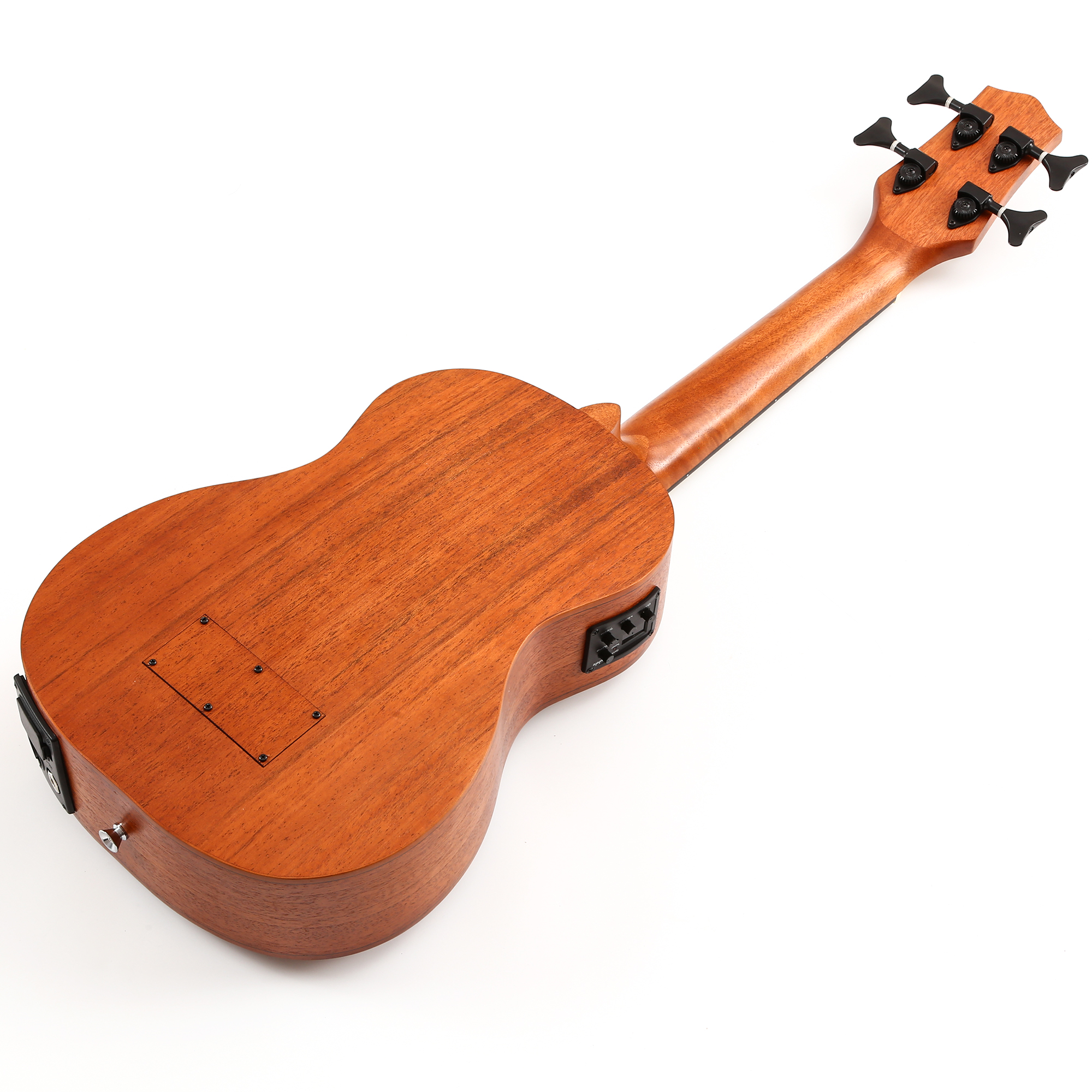 30 Inch Concert Ukulele Bass Mini Acoustic Uke Handcraft Solid Acacia Wood(UBB02)