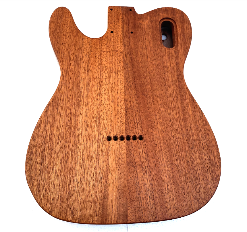 72 Thineline body mahogany wood electric body in Nitro paint (BD007)