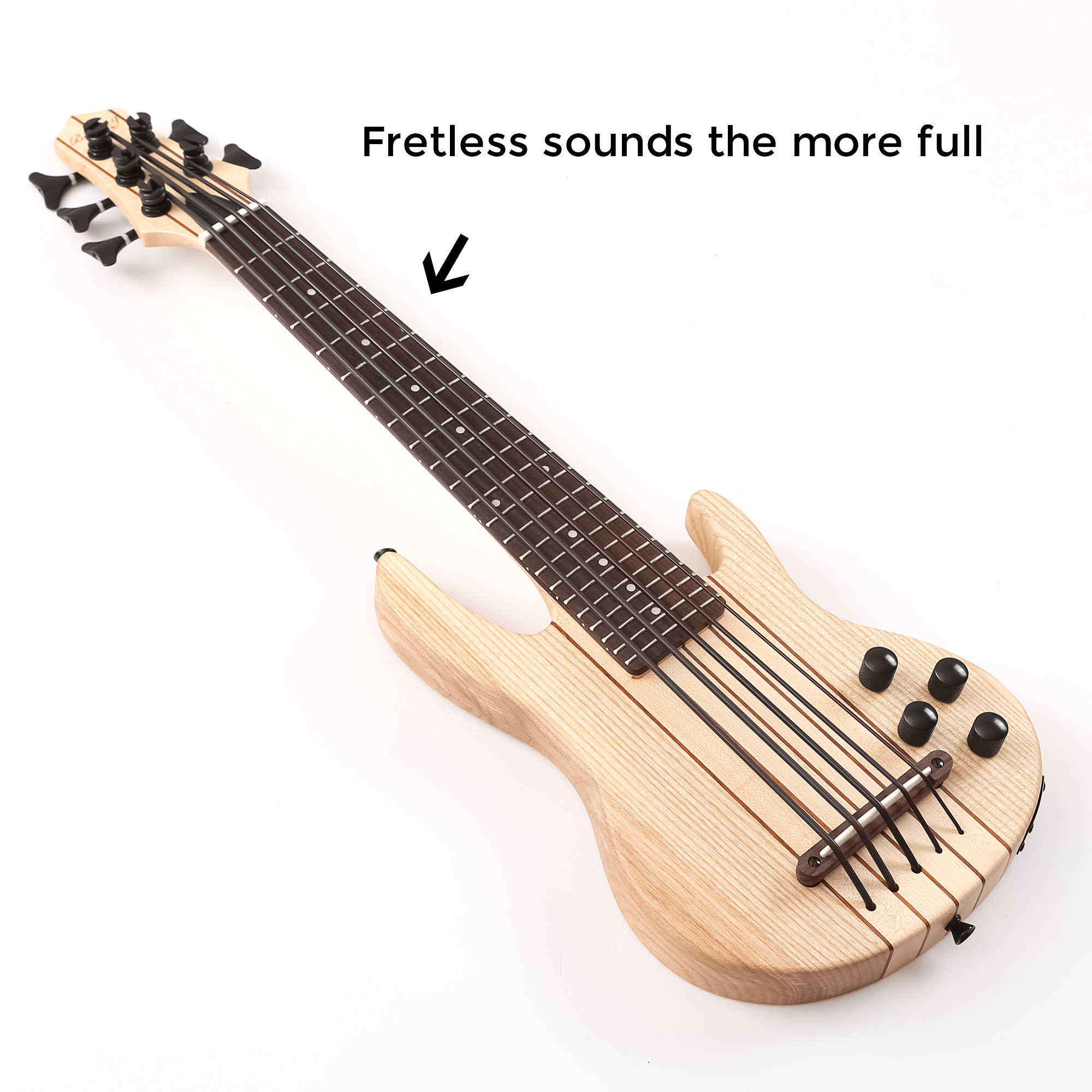 Batking Electric Ukulele Bass MiNi 5 String Ukulele Electric bass with Gig bag(UBN 05)