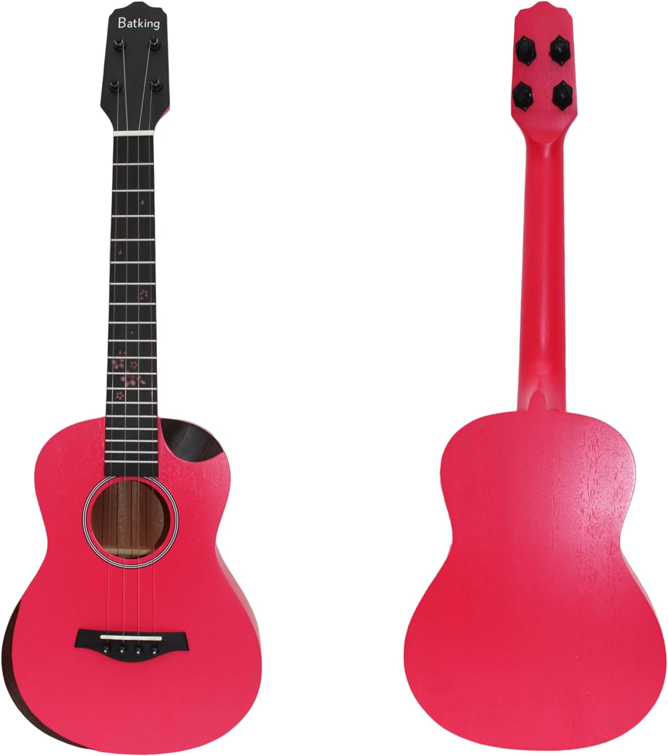 Tenor Ukulele 26 inch Ukelele Solid Mahognay Hawaiian Uke with Beginner Bundle Kit Include Gig Bag Strap Capo Tuner Italian Aquila Strings (U11)