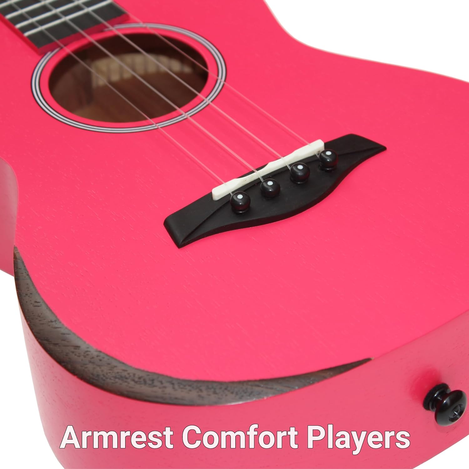 Tenor Ukulele 26 inch Ukelele Solid Mahognay Hawaiian Uke with Beginner Bundle Kit Include Gig Bag Strap Capo Tuner Italian Aquila Strings (U11)
