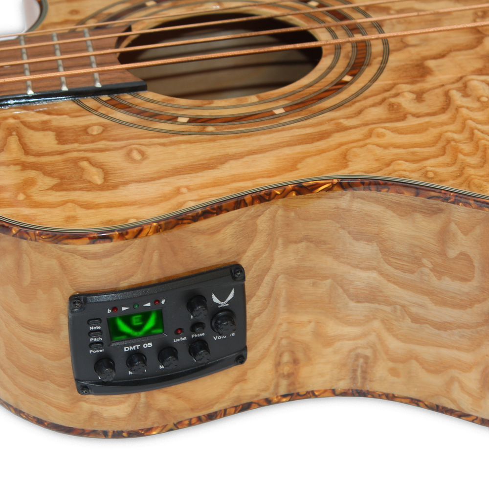 Batking Acoustic Electric Bass Guitar 41 Cutaway Electric Acoustic Bass 4 Strings MG544