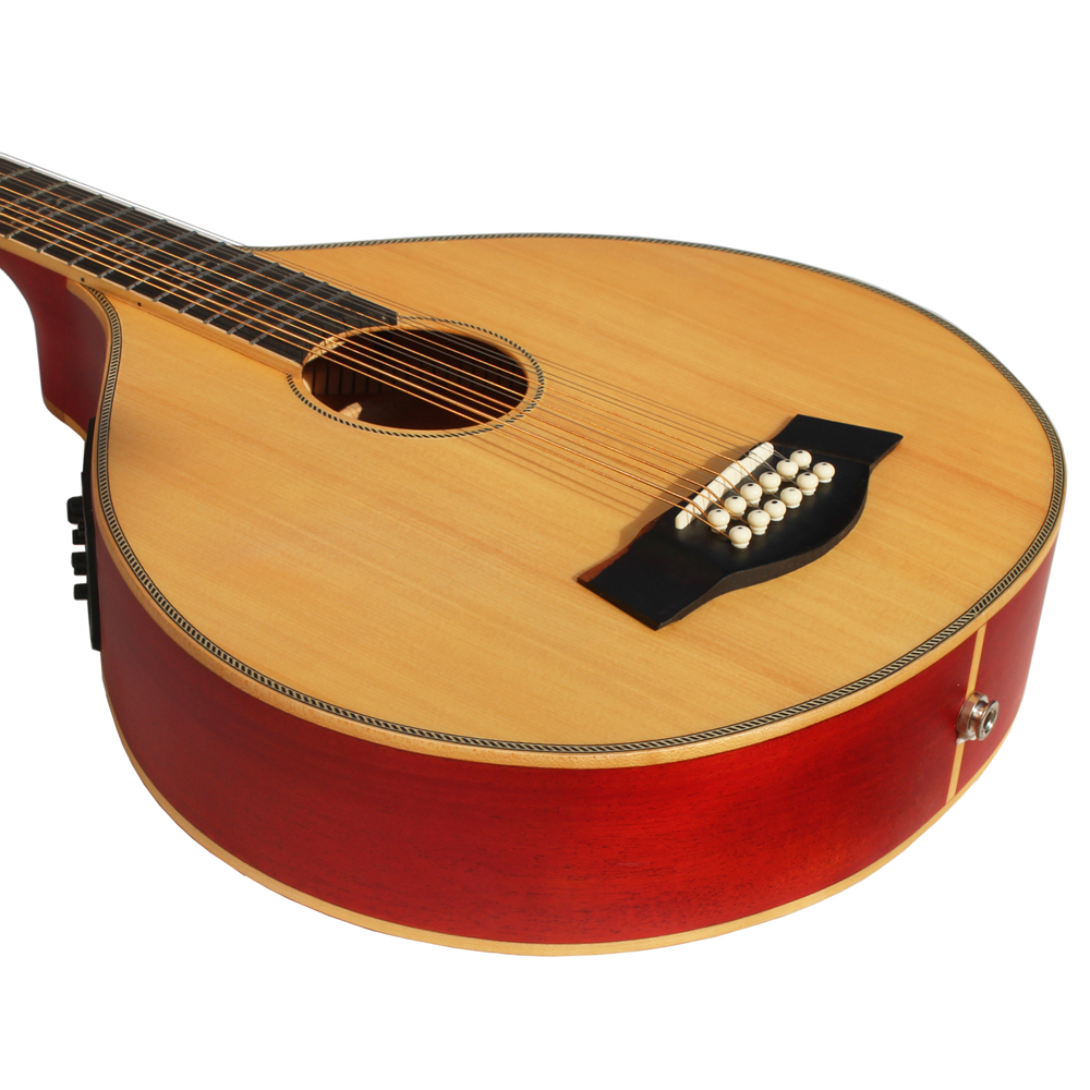 Bouzouki 12 Strings Bouzouki Guitar with EQ (12 Strings)