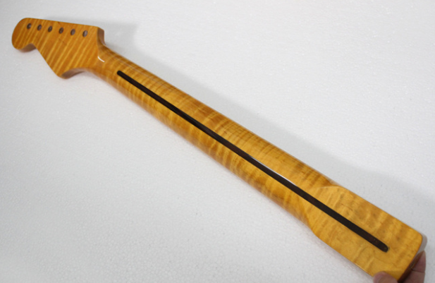 21 FRET electric One Pc flame maple guitar neck