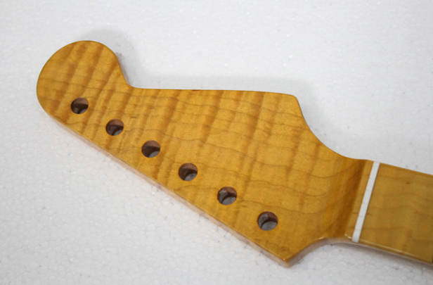 21 FRET electric One Pc flame maple guitar neck