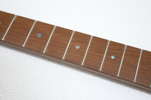 22Fret Roasted Maple Necks with alabone dot inlay