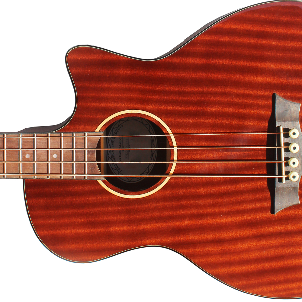 Batking Acoustic Electric Bass Guitar 41 Cutaway Electric Acoustic Bass 4 Strings MG545