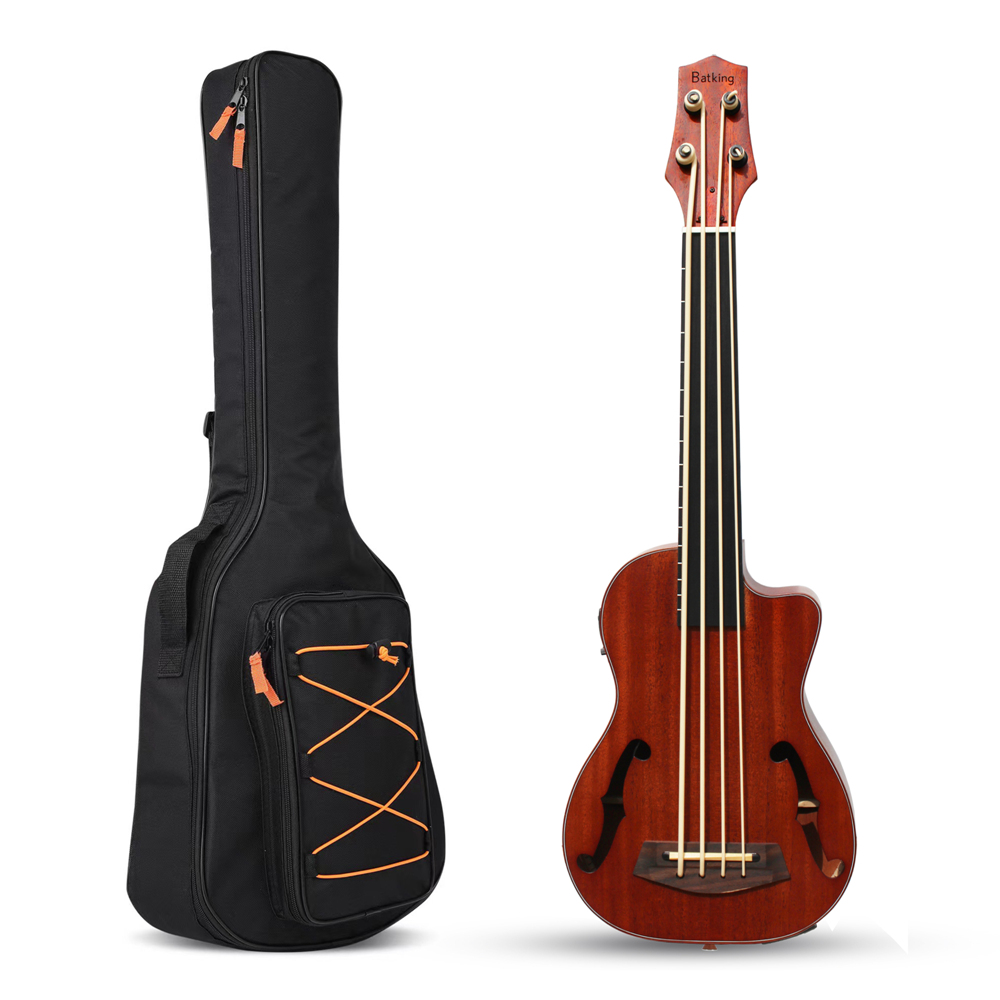 Ukulele Bass mahogany 4 strings Instruments Ukelele Bass with EQ (UBB04)