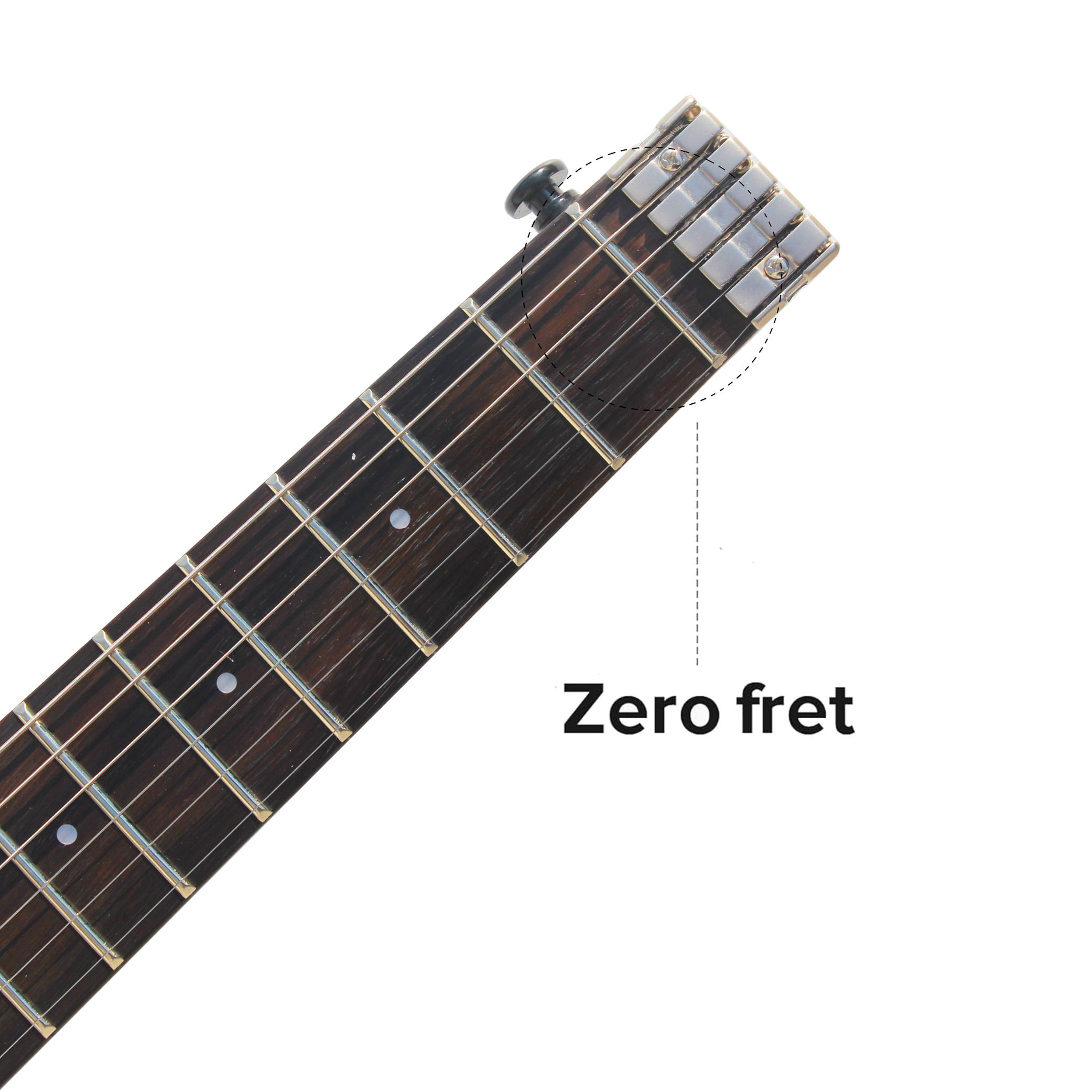 Electric Mini Travel Headless Guitar With Tremolo Canadian Maple Body With Padded Bag Push Pull Switch(TGH 05)