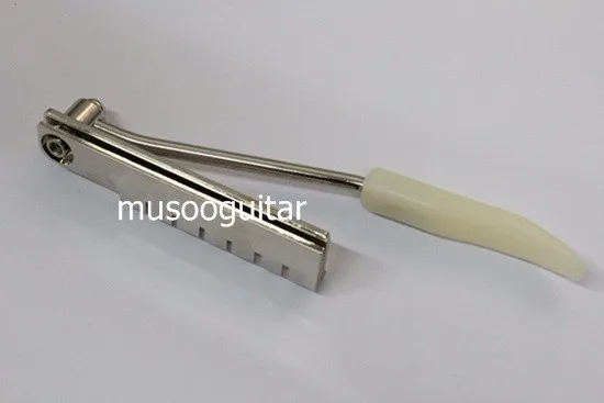Long Verson Maestro Vibrola Tremolo with G logo in chrome