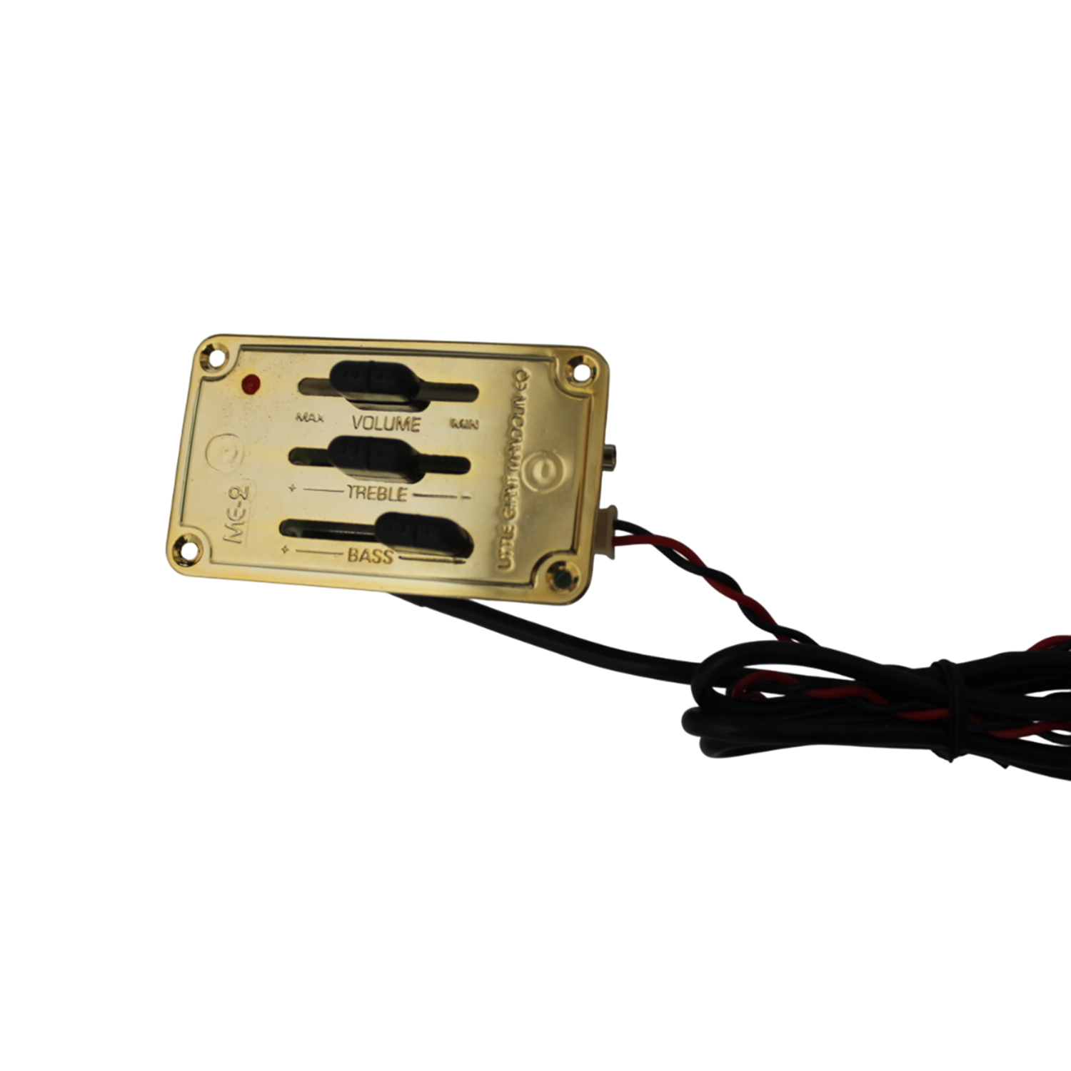 Artec 2 band EQ include 9 V battery case saddle pickup for Slim body guitars and Mandolins ME2