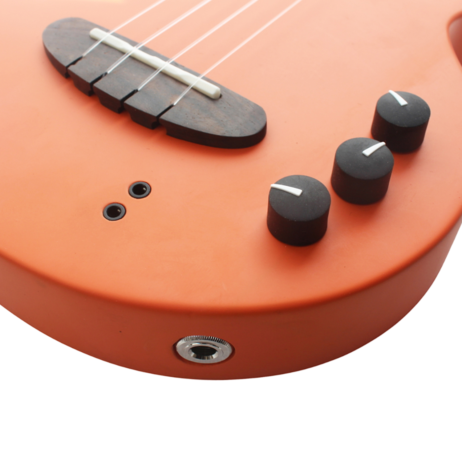 Silent Ukulele Electric Concert Ukulele 23 Inch with Gig bag