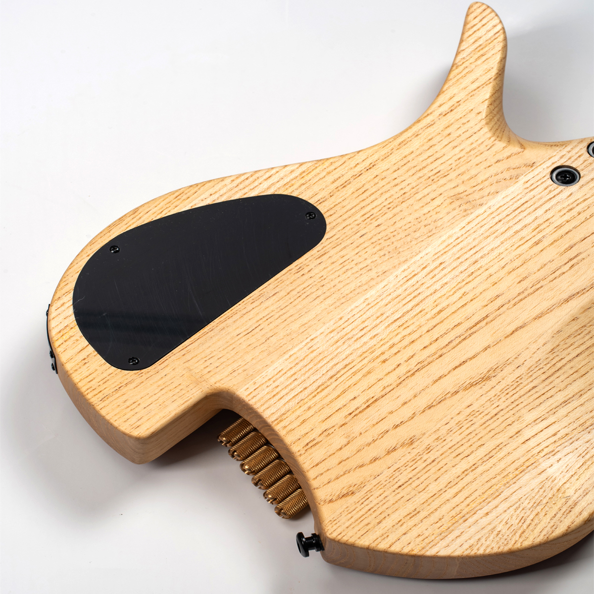 Batking 6 String Fanned Fret Headless Electric Travel Guitar with Multiscale Birdeyes Fingerboard Of Luminous Inlay